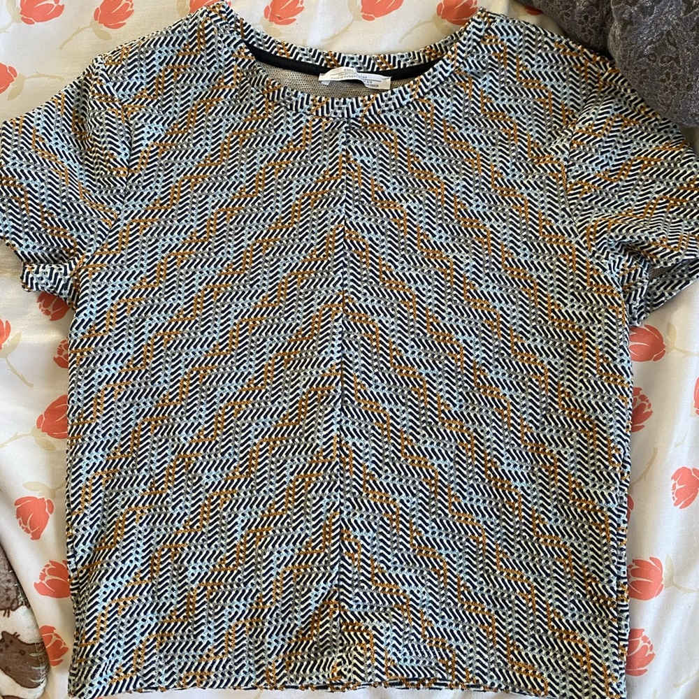 Pattern Top & Shorts Set